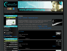 Tablet Screenshot of cinemotion.org